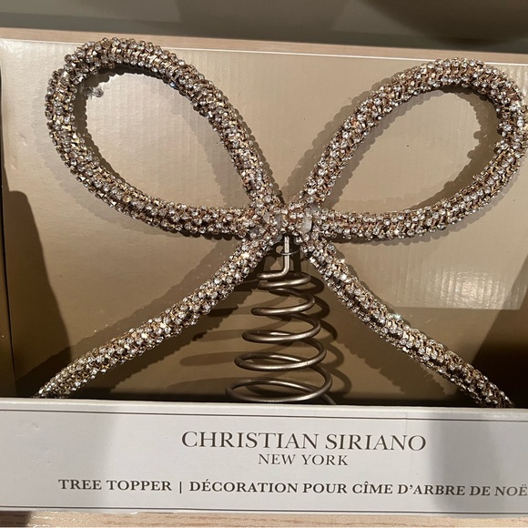 Christian Siriano Bow Tree Topper - Picture 3 of 4